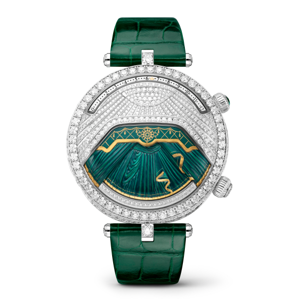 Lady Arpels Ballerine Musicale Emeraude watch - Image 2