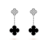 Magic Alhambra earrings, 2 motifs
