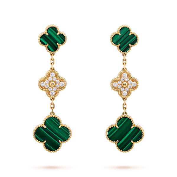 Magic Alhambra earrings, 3 motifs