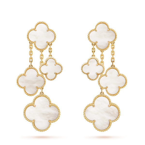 Magic Alhambra earrings, 4 motifs