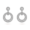 Perlée diamonds earrings