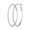 Perlée pearls of gold hoop earrings, large model