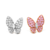 Two Butterfly earrings