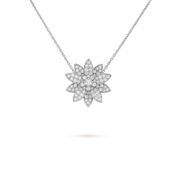 Lotus clip pendant, medium model
