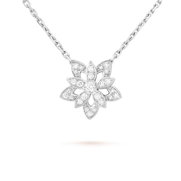 Lotus openwork pendant mini model