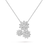 Lotus pendant, 3 flowers