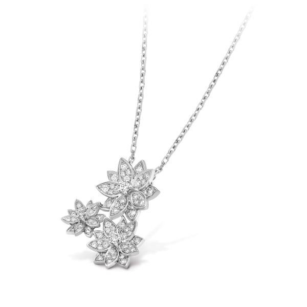 Lotus pendant, 3 flowers - Image 4