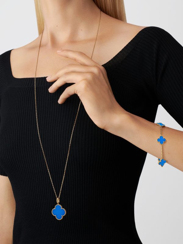 Magic Alhambra long necklace, 1 motif - Image 3