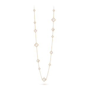 Magic Alhambra long necklace, 16 motifs