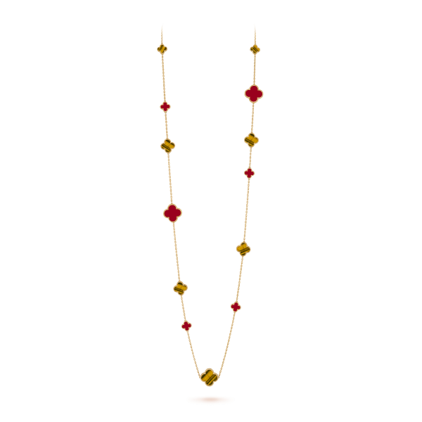 Magic Alhambra long necklace, 16 motifs
