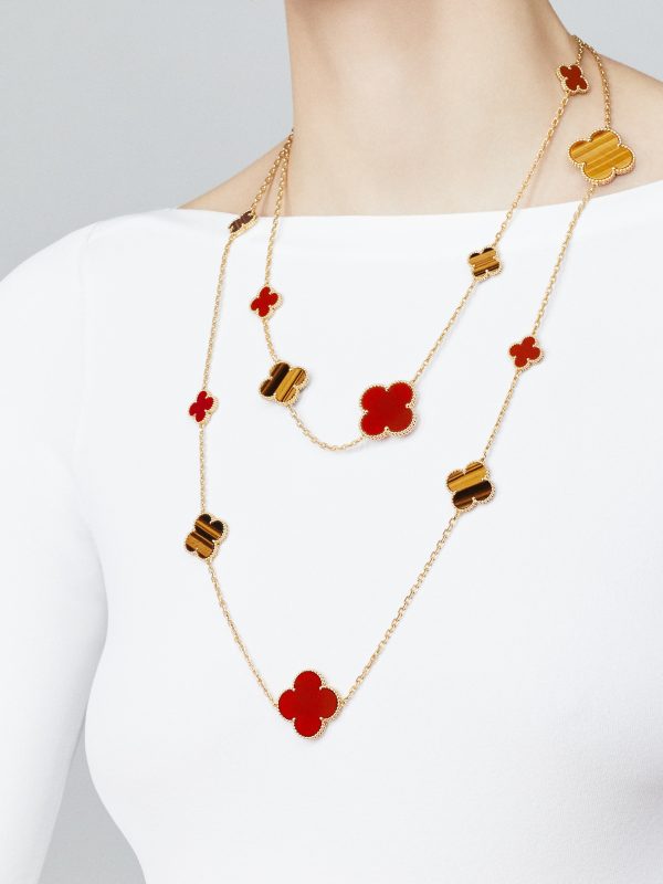 Magic Alhambra long necklace, 16 motifs - Image 3