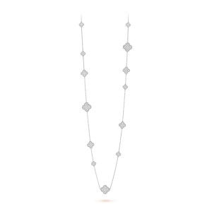 Magic Alhambra long necklace, 16 motifs