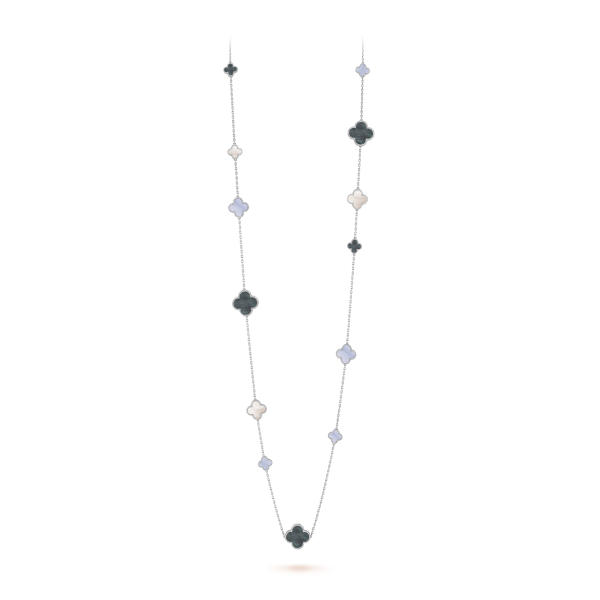 Magic Alhambra long necklace, 16 motifs