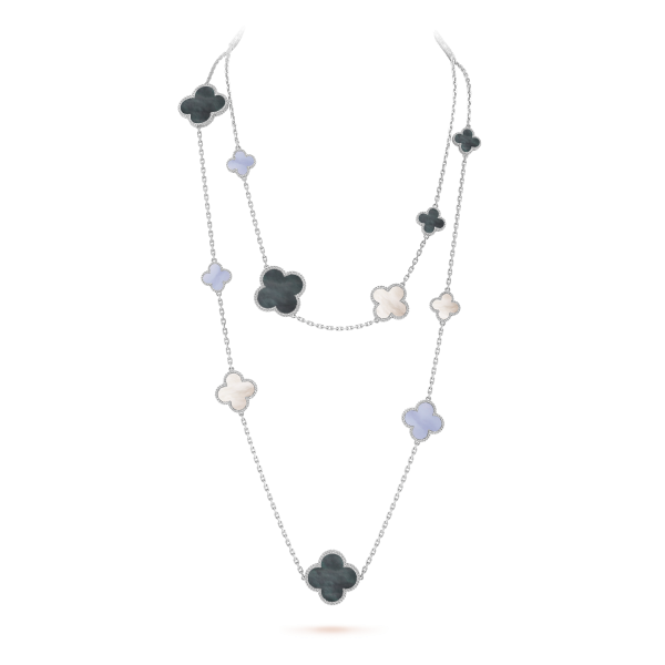 Magic Alhambra long necklace, 16 motifs - Image 2
