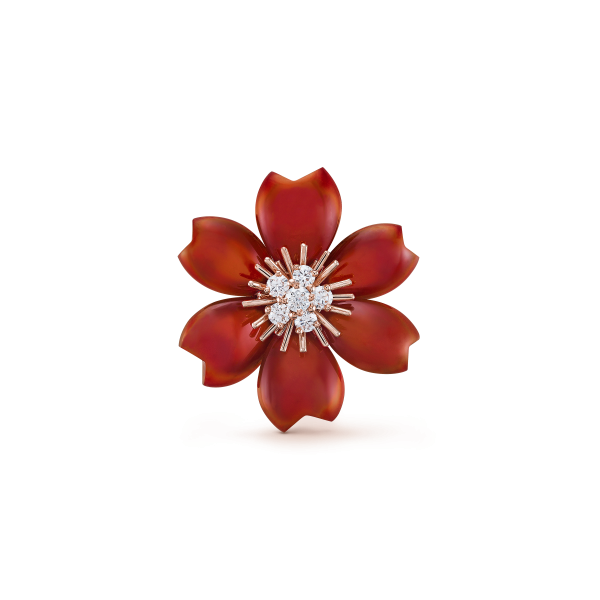 Rose de Noël clip pendant, small model - Image 2