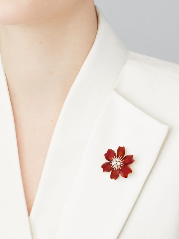 Rose de Noël clip pendant, small model - Image 5