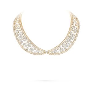 Snowflake collerette transformable necklace
