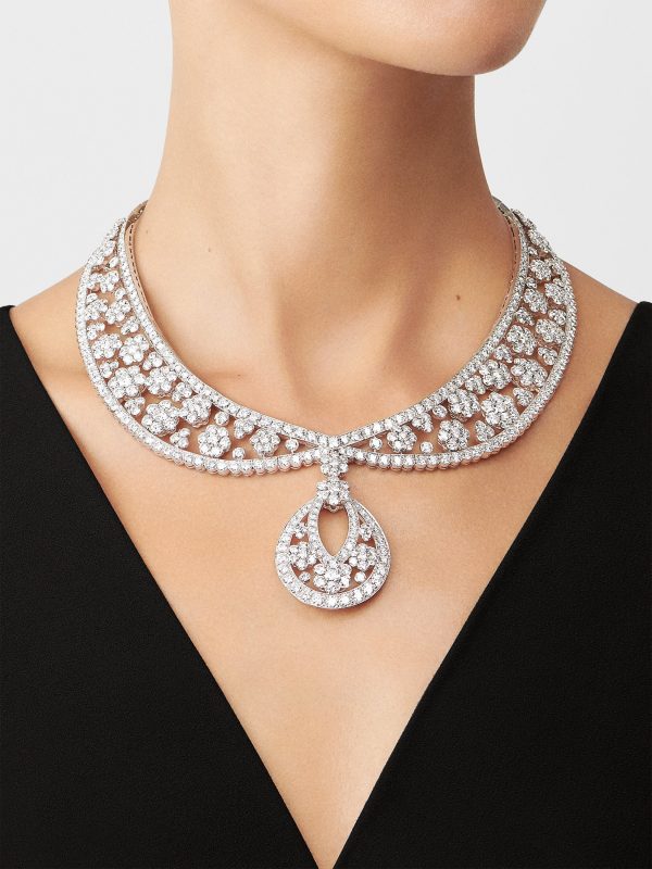 Snowflake collerette transformable necklace - Image 3