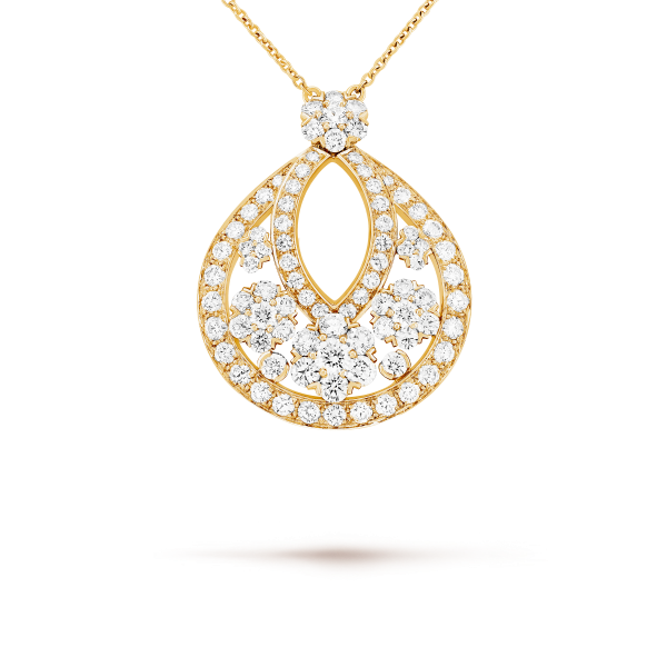 Snowflake pendant, large model