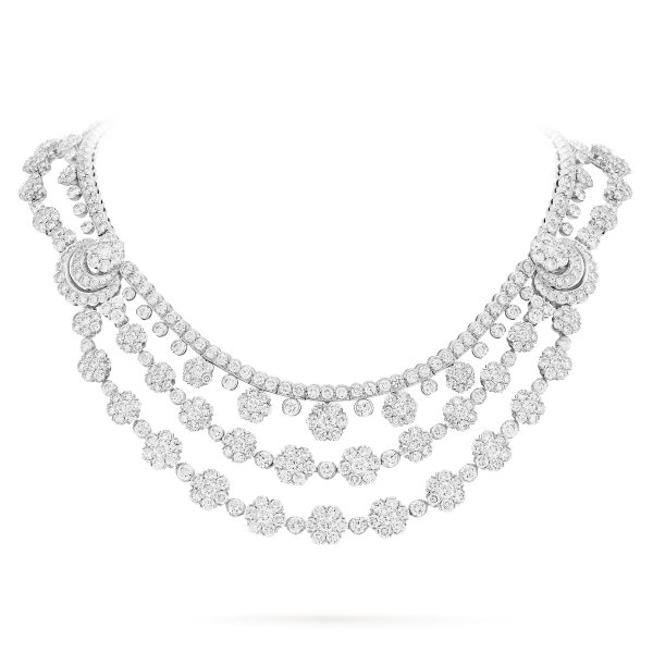 Snowflake transformable necklace