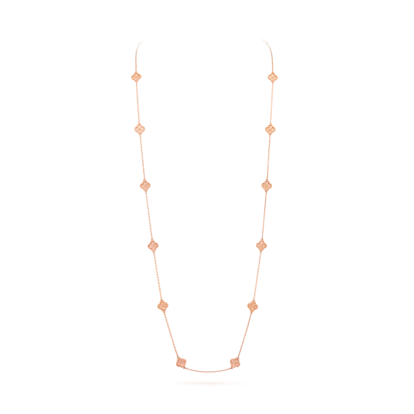 Sweet Alhambra long necklace, 16 motifs