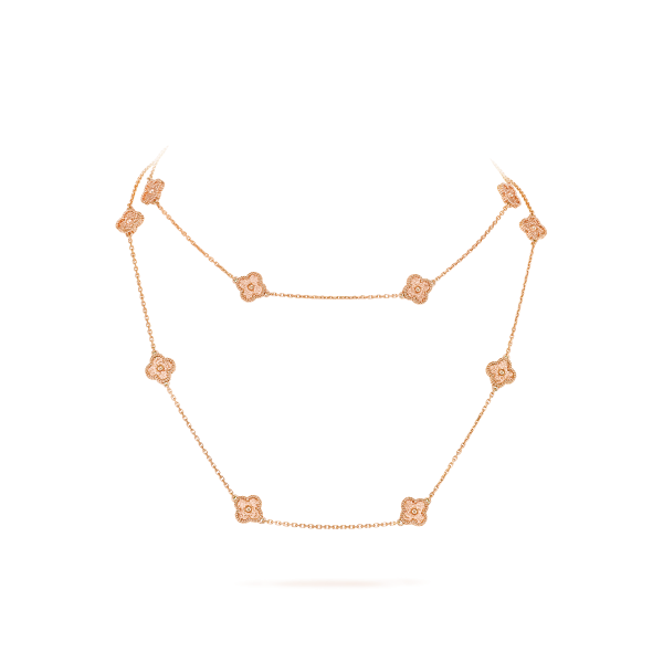 Sweet Alhambra long necklace, 16 motifs - Image 2