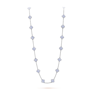 Vintage Alhambra long necklace, 20 motifs