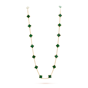 Vintage Alhambra long necklace, 20 motifs