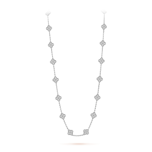 Vintage Alhambra long necklace, 20 motifs