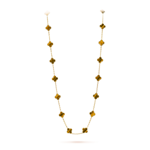 Vintage Alhambra long necklace, 20 motifs