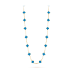 Vintage Alhambra long necklace, 20 motifs