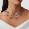 Vintage Alhambra long necklace, 20 motifs - Image 4