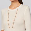 Vintage Alhambra long necklace, 20 motifs - Image 3