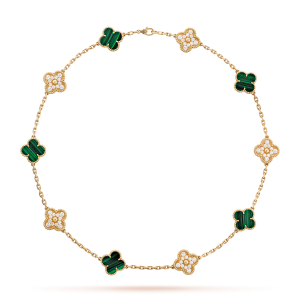 Vintage Alhambra necklace, 10 motifs