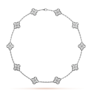 Vintage Alhambra necklace, 10 motifs