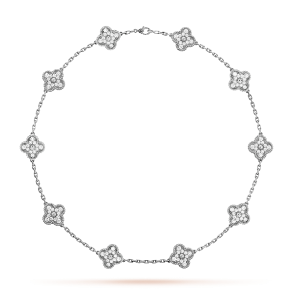 Vintage Alhambra necklace, 10 motifs