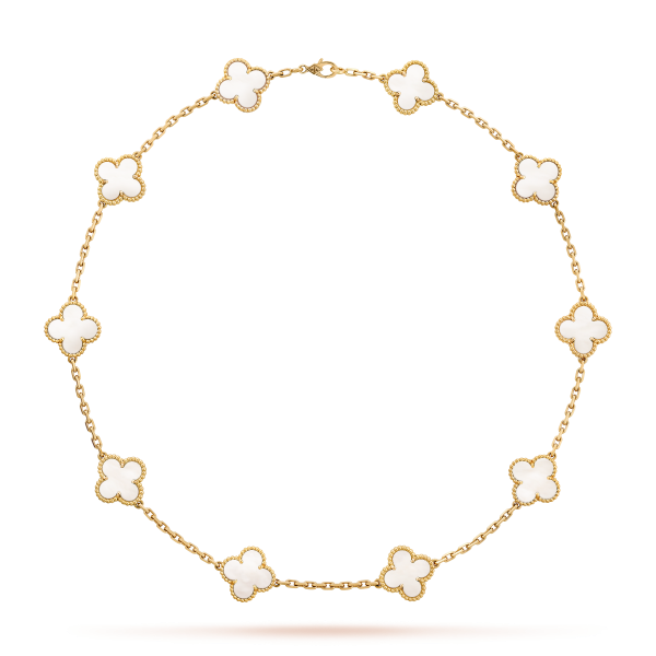 Vintage Alhambra necklace, 10 motifs