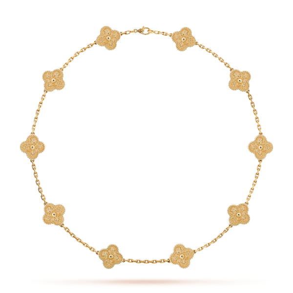 Vintage Alhambra necklace, 10 motifs