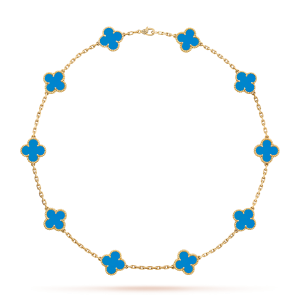 Vintage Alhambra necklace, 10 motifs