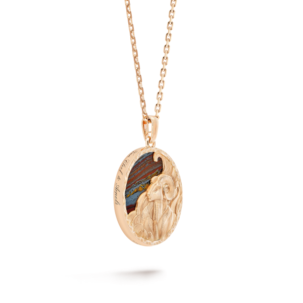 Zodiaque long necklace Arietis (Aries) - Image 6