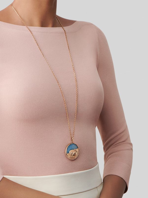 Zodiaque long necklace Cancri (Cancer) - Image 3