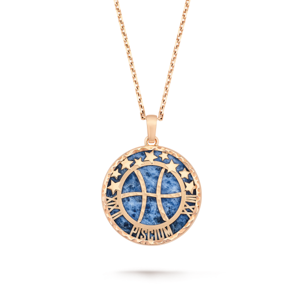 Zodiaque long necklace Piscium (Pisces) - Image 4