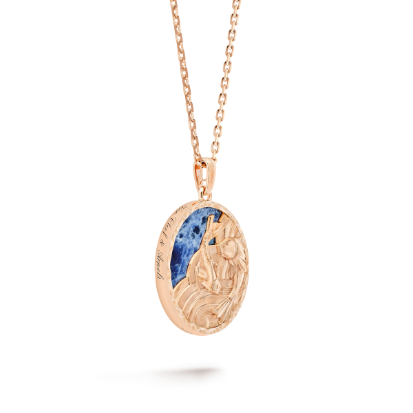 Zodiaque long necklace Piscium (Pisces) - Image 6