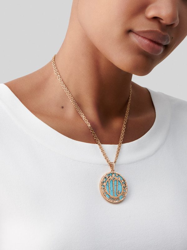 Zodiaque long necklace Scorpii (Scorpio) - Image 3