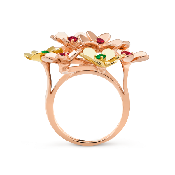 Frivole ring, 8 flowers - Image 4