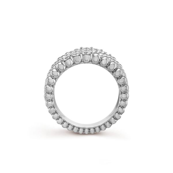 Perlée diamonds ring, 5 rows - Image 4