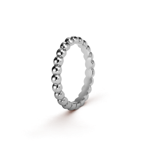 Perlée pearls of gold ring, medium model