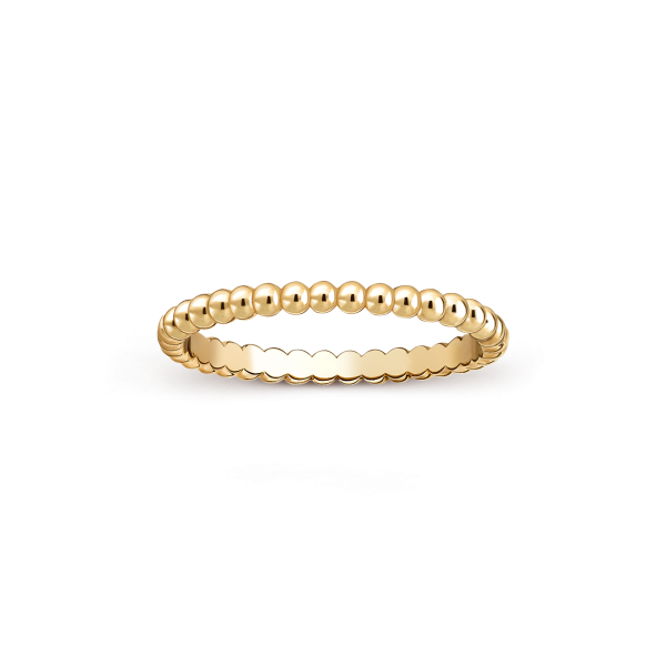 Perlée pearls of gold ring, small model - Image 2