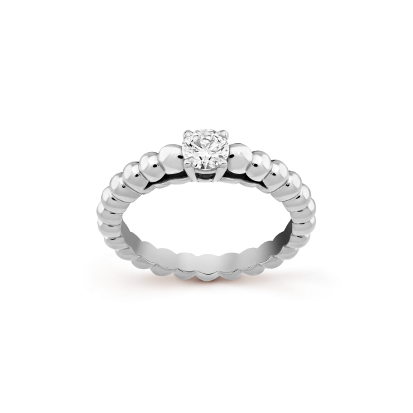 Perlée solitaire 0.30 ct EVVS2 - Image 2